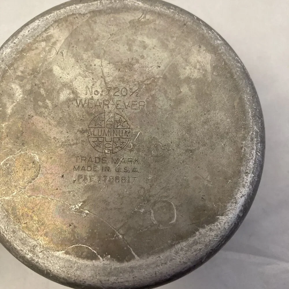 Vintage Aluminum Pot Wear Ever 720 1/2 Acuco Aluminum Made in the USA Butter Pan